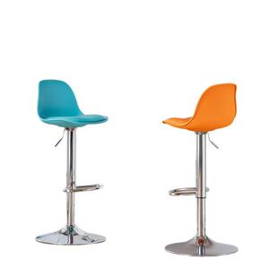 XYC-7吧台0椅现前代简约高脚凳靠背吧台凳家用升降旋转酒吧椅台收