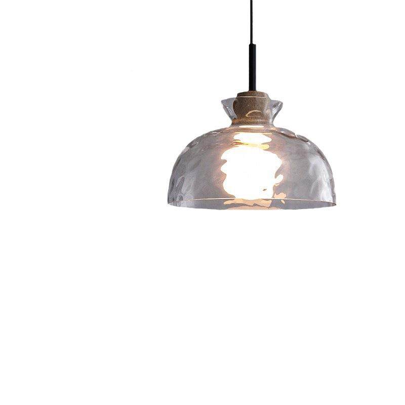 北6041欧餐厅吊透式明水纹桌创意咖啡厅灯吧台餐灯简约日侘寂风小,家装灯饰光源,智能吊灯,淘宝优惠券,粉丝福利购,淘宝优惠卷