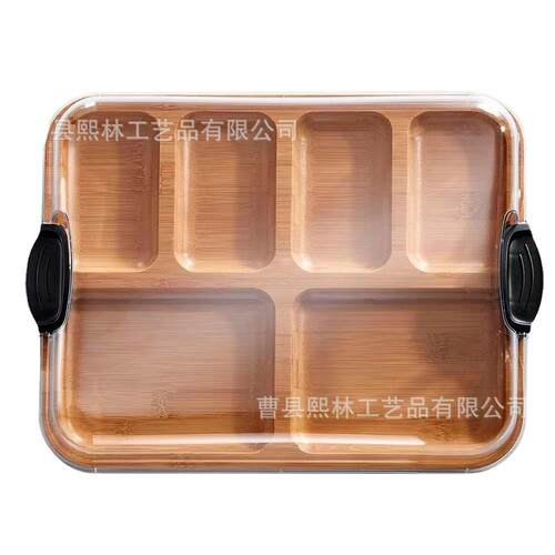 竹木制透明锁盖拉砧家熟食水果切菜板木质餐厅mxl81沙点心果盘用