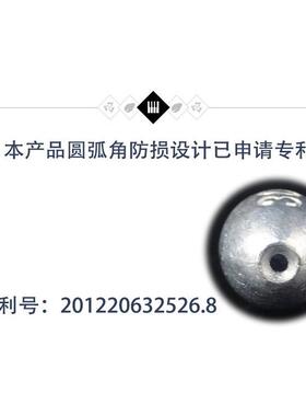 橄榄铅坠DA0台钓海抛竿垂钓渔具配件钓中通铅形坠通心铅坠