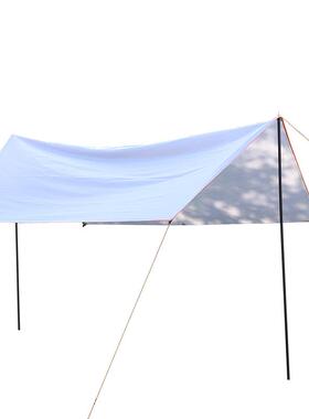 携天幕加厚黑胶户外凉棚晒沙便滩露遮阳营篷889户外野营防野餐家