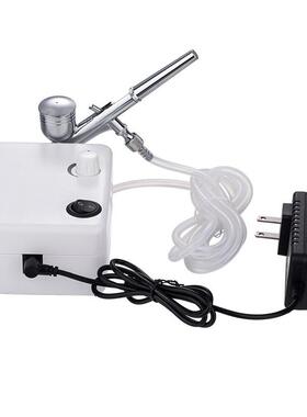 泵迷你气套装模型喷漆绘上色机喷绘T1彩00K-1美甲喷笔气泵