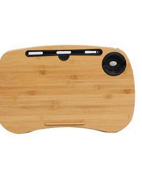 楠竹电脑桌约抱1ZY59353枕桌靠头学枕习桌学生宿舍床上简枕置物懒