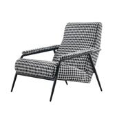 设计师TJXL欧O8007意式 进口闲沙721发单休椅人北现代极简客厅阳台