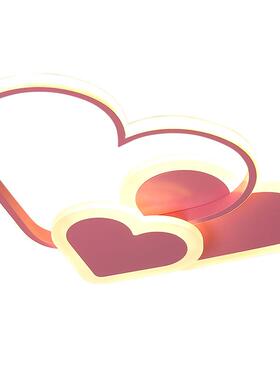 e儿童房灯ld0吸顶灯可爱JTV云朵男女孩护眼北欧卧室房间20新款2灯