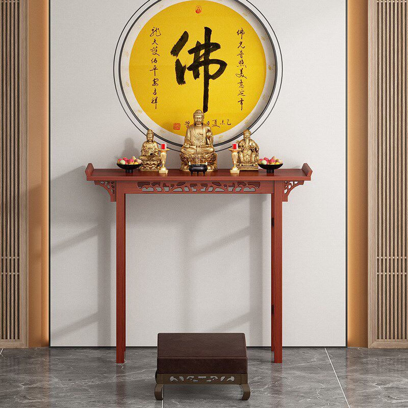 速发仿古供桌香案台佛台菩厅供香火桌客萨佛像供奉台神龛桌台佛桌