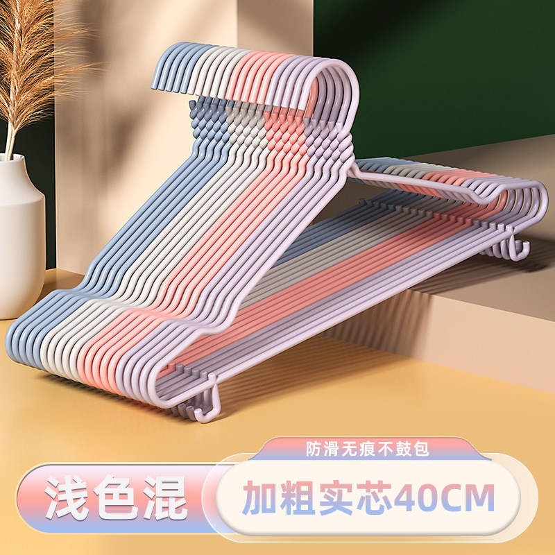速发加粗加大衣架家用子学衣撑撑无晾衣服架儿童晒挂衣架子宿舍用