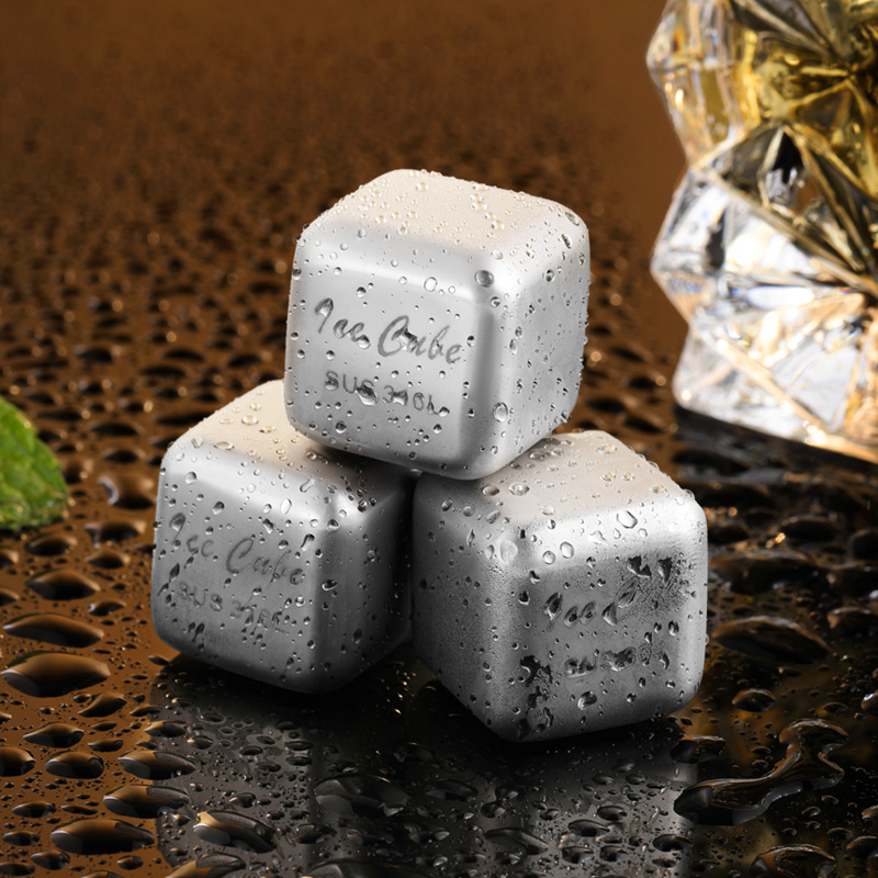 速发不锈钢冰块模具威士忌冰球家用冰箱神冰洋器酒冻冰金属可循环