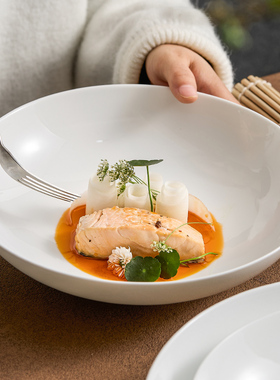 速发优格德化中国白商山大汤碗江用碗菜鱼大盆酸陶瓷水煮肉片大碗