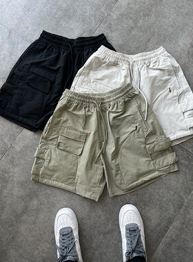 速发【SSS】Puffy Thorts镂空层次宽松美式机能运短百搭动裤vibe