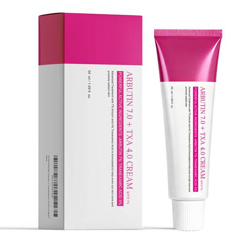 跨境爆品Arbutin7% Tranexamic Acid 4% Cream熊果苷烟酰胺面霜