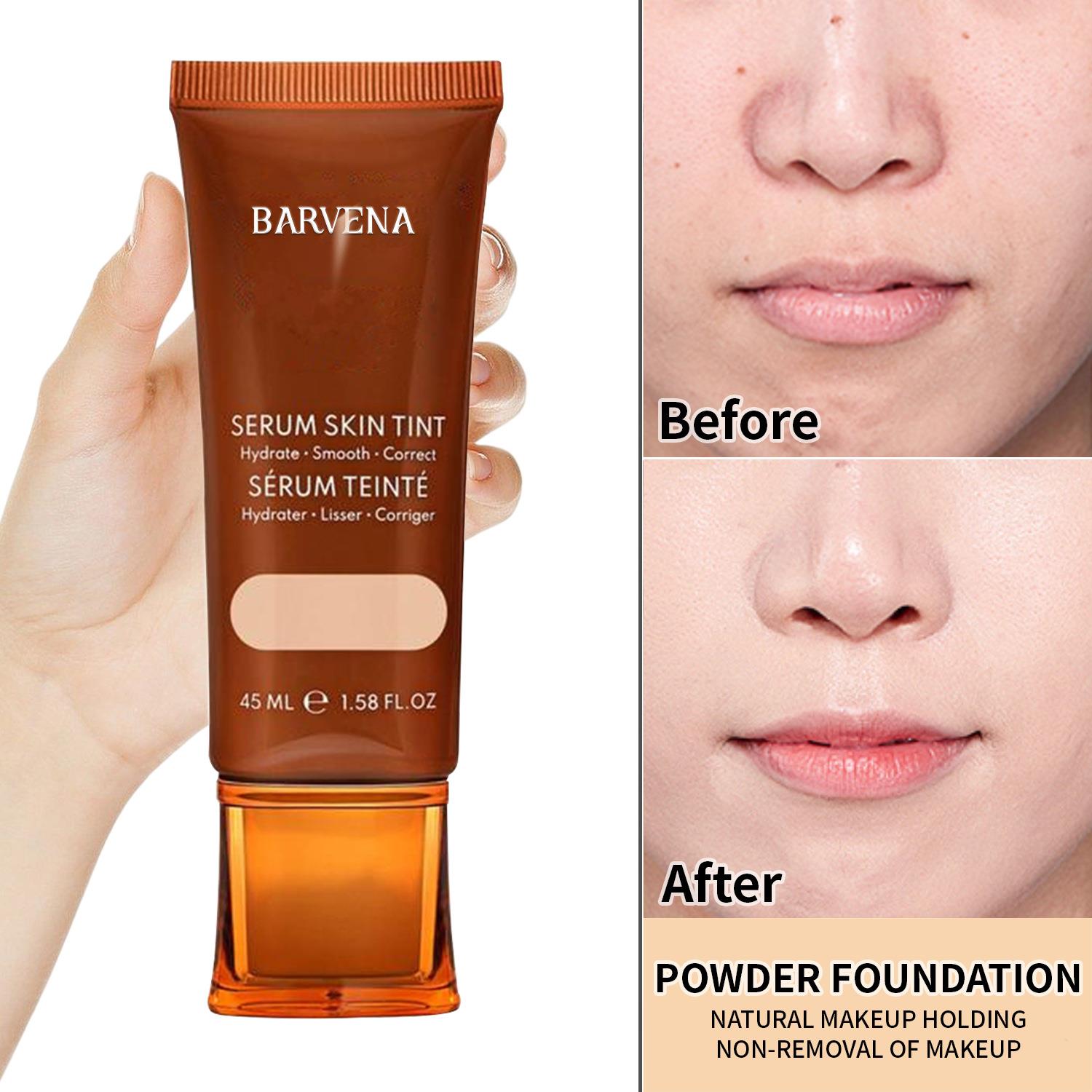 跨境TK爆款粉底液 自然持妆遮瑕控油防水不脱妆Liquid foundation
