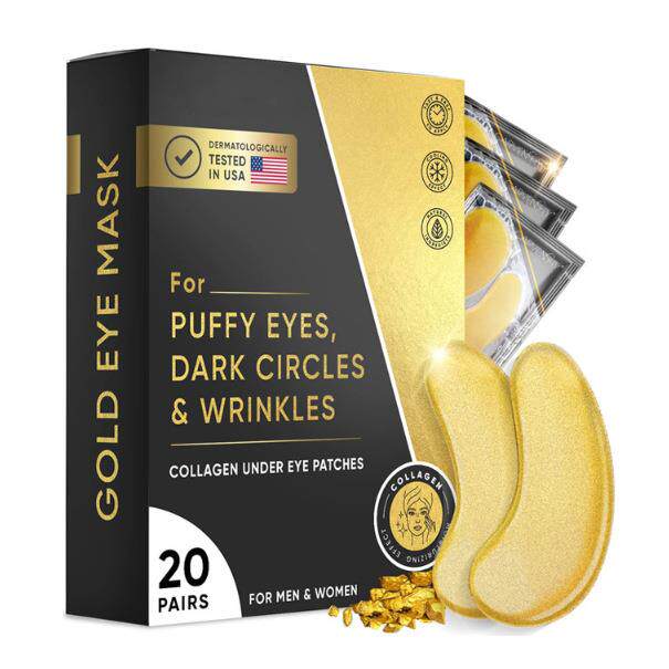 跨境黄金眼膜贴Golden Eye Mask Patch改善眼部细纹紧致提拉