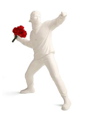 班克西仍花摆件抽象艺术品雕塑人物摆件客厅书房家居装饰品工艺品