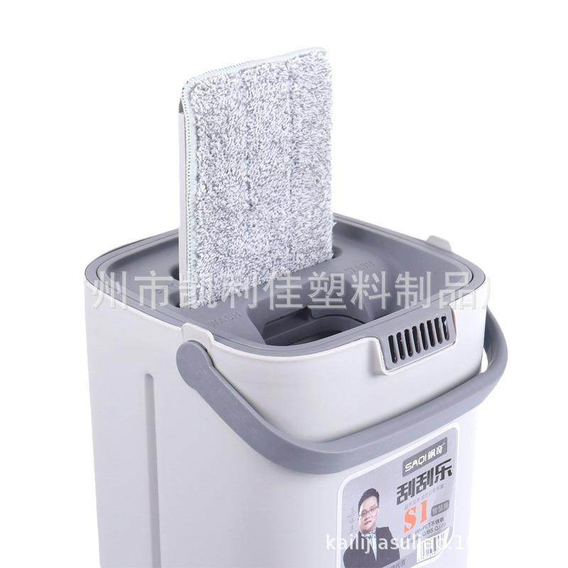 刮刮乐懒人拖把免手洗平板拖把干湿两用家用拖布桶套装清洁好神拖,家庭/个人清洁工具,刮刮乐拖把,淘宝优惠券,粉丝福利购,淘宝优惠卷