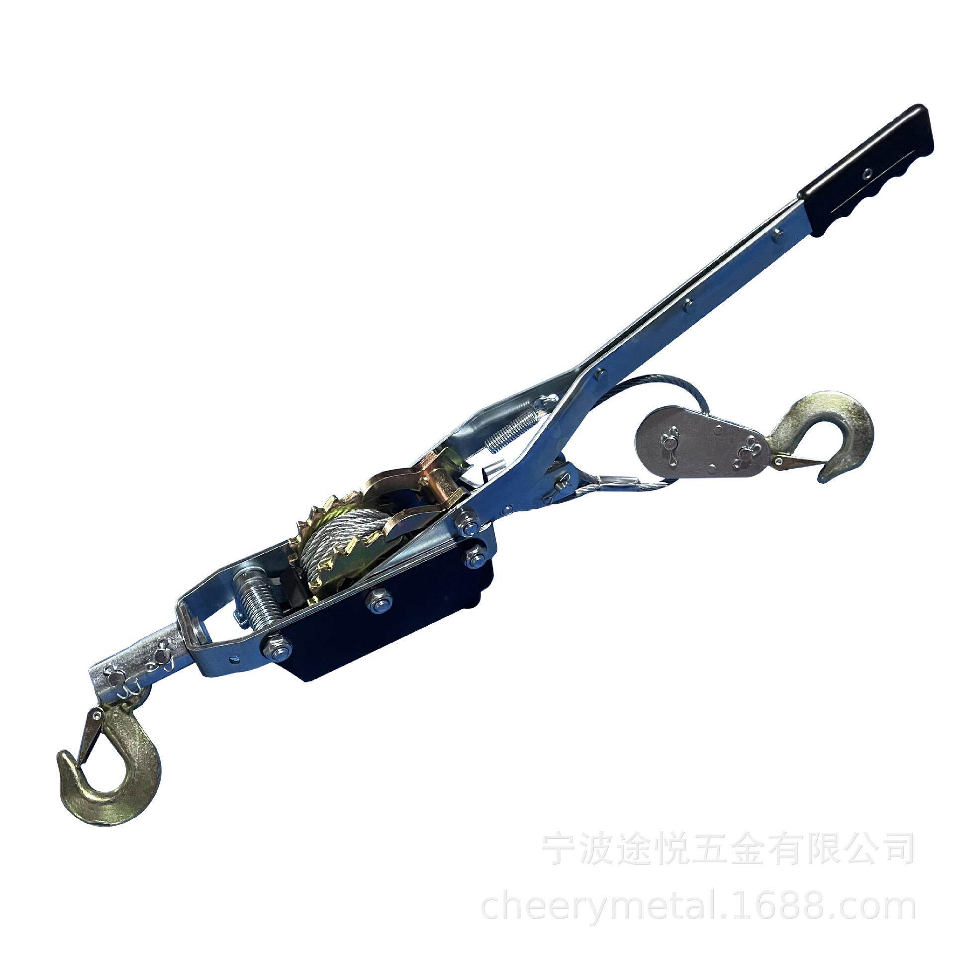 厂家直销钢丝绳紧线器汽车收紧器手动棘轮式紧绳器4T拉紧器