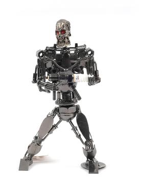 厂家供应金属铁艺地狱战士骷髅咖啡厅酒吧家居酒店摆设工艺品