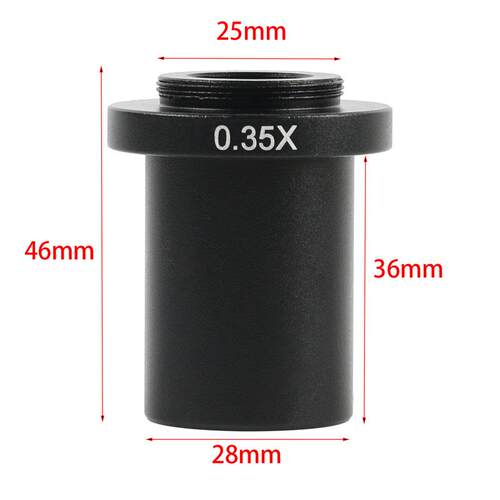 180倍300倍10A单筒镜头0.35X0.5X1X适配器C接口工业相机镜头配件