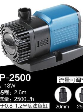 鱼缸水族箱变频潜水泵水族JTP循环抽水泵小型鱼池抽水泵