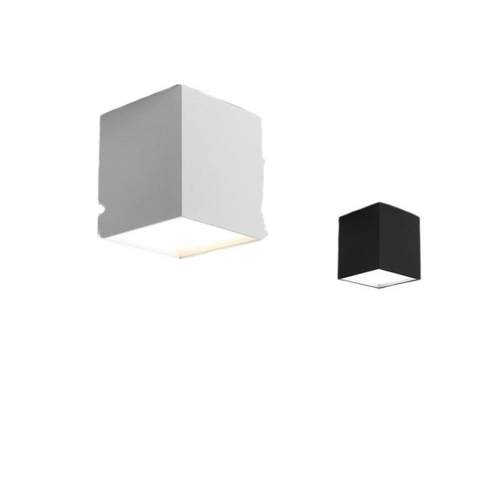 led明装筒灯方形免开孔商用办公室吸顶式防眩筒灯家用玄关盒子灯