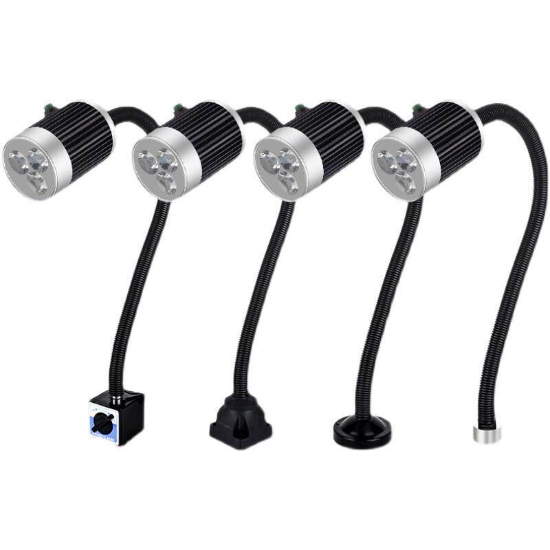 LED机床工作灯24v冲床铣床照明灯36V车床灯220V磁铁磁性工业台灯