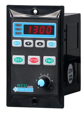 6-400W智能数显调速器UX-52交流减速电机马达无极调速开关盒220V