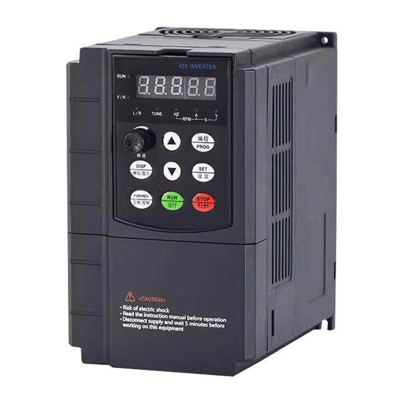 重载矢量三相变频器380V风电机调速器0.75/22kw恒压供水单相220V