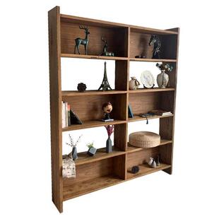 中式老榆木茶叶展示架落地式多层置物架茶室茶具陈列架多宝阁