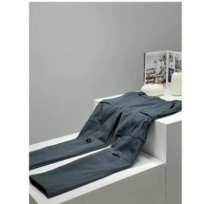 厂家男士户外冲锋裤软壳裤加绒加厚保暖跑步登山裤2294