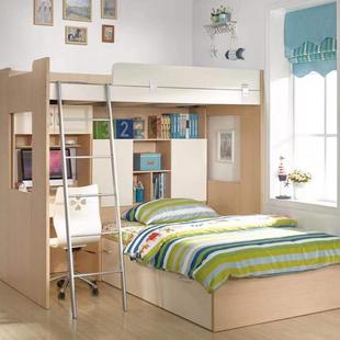 I9AT上下床挂梯子母床儿童床梯子宿舍爬梯直梯家用楼梯铁梯落地梯