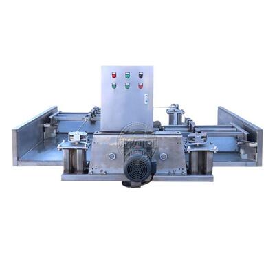 养殖设备厂家牵引式养殖场刮粪板不锈钢一拖二清粪机