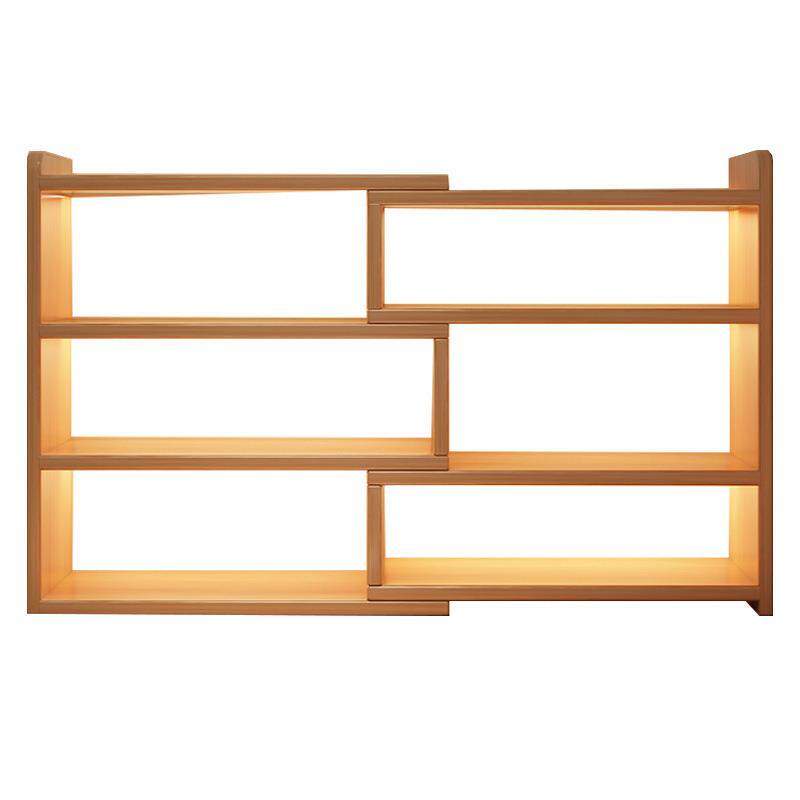 实木生态板书架可伸缩转角书柜床边落地置物架学生桌面多层储物柜