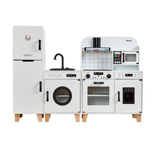 儿童过家家厨房玩具仿真声光可真实出水女孩模拟做饭煮饭木制套装