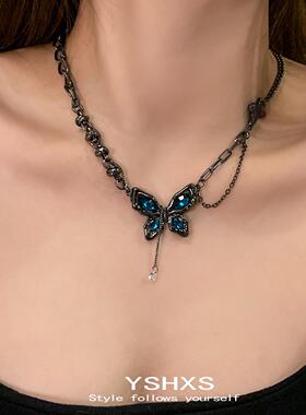 精致小众朋克风锁骨链饰品男女