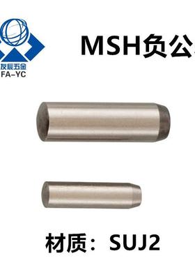 BLW51负公差定位销 圆柱销MSH8/10-10/15/20/25/30/35/40/50/60