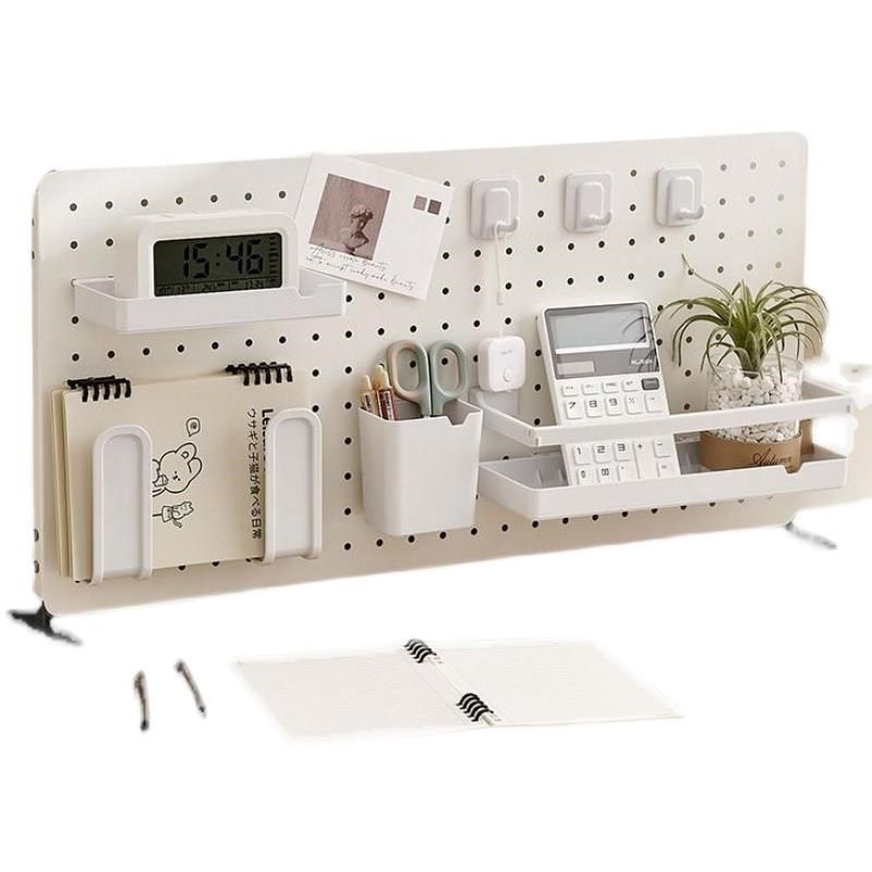 工厂洞洞板置物架立式办公室可隔板挡板桌面展示架免电脑书桌打孔,住宅家具,搁板/置物架/家用陈列架,淘宝优惠券,粉丝福利购,淘宝优惠卷