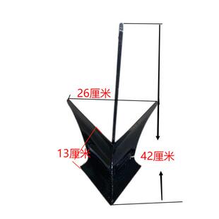 微耕机开沟小犁可直销开沟犁双面犁头微耕机配件大全