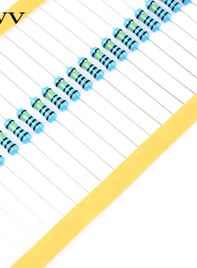 1%金属膜电阻47K 51K n56K 62K68K75K82K91K 100K欧1/6W1/4W1W2W3