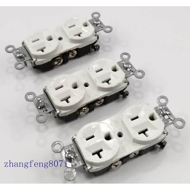 原装进口美国PS电源插座  大电流20A125V美标座心  插铜片紧实,农机/农具/农膜,灌溉工具,淘宝优惠券,粉丝福利购,淘宝优惠卷