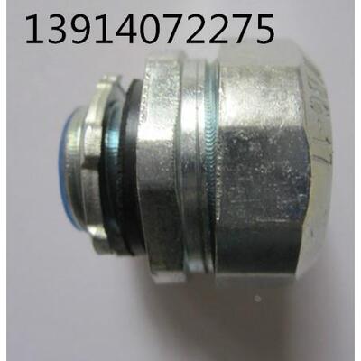 普利卡软管接头/包塑防水型金属软管接头/接线箱连接器 WBG-101#