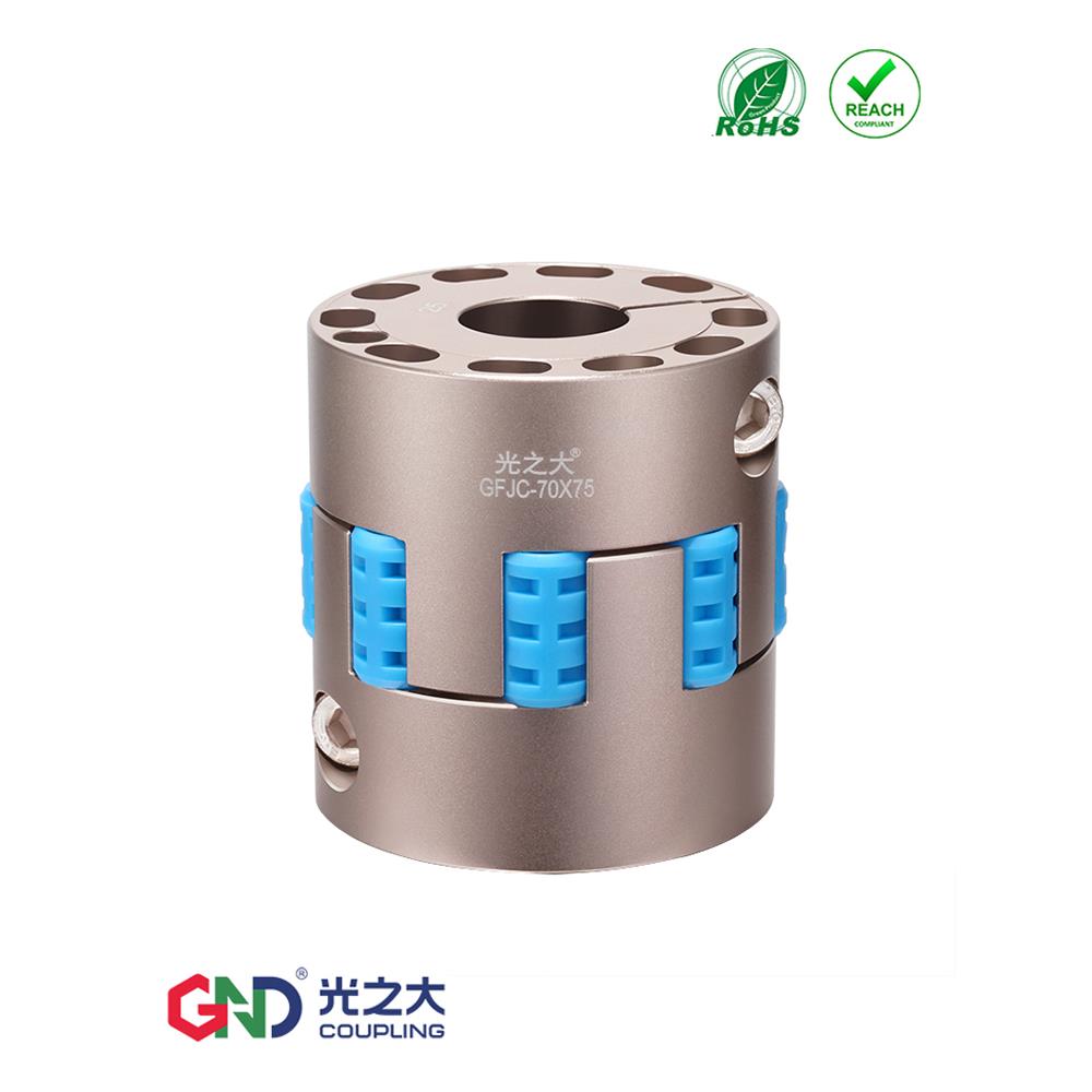 光之大GFJC弹性联轴器爪型梅花联轴器星型大扭矩电机连接器MMJCN