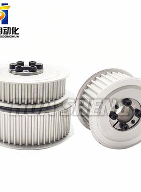 免键同步带轮 E-HTLA22～72S5M-E F E-HTLA18～60S8M150 250 300