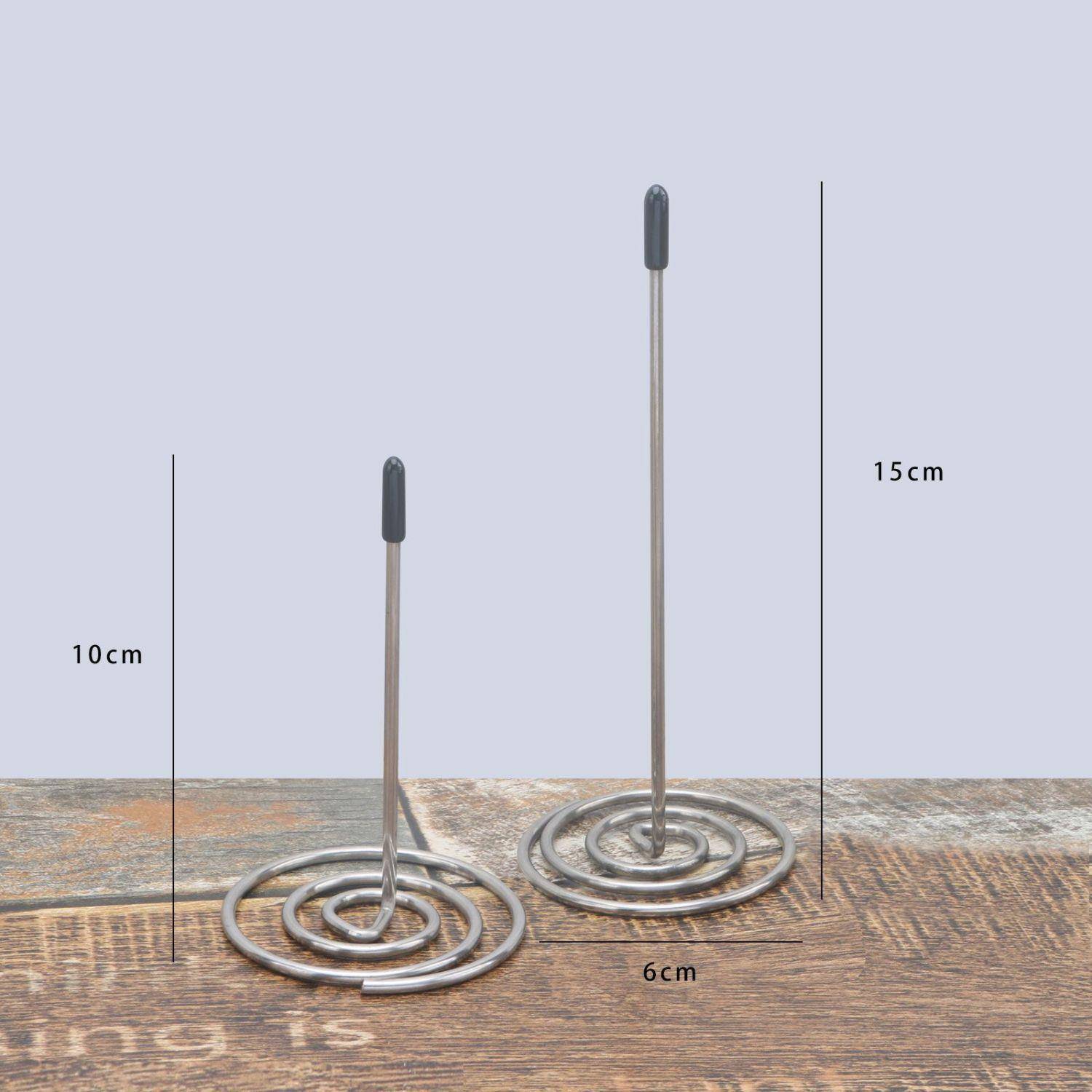 插单器304不锈钢厨房外卖菜单插收集座餐厅传票叉商用收银小票叉