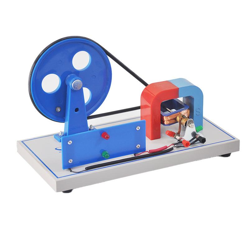 厂家供应手摇交直流发电机 法拉第 物理实验器材电学初中教学仪器