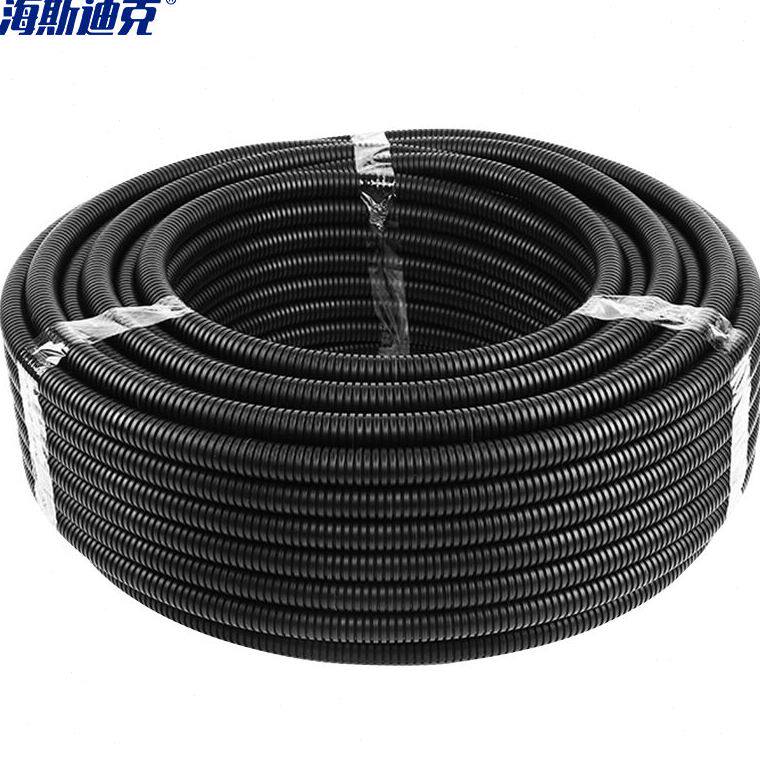 海斯迪克hk-546电线电缆保护套穿线软管pe波纹管聚乙烯pe蛇皮管塑