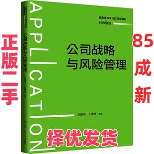 【正版二手】 公司战略与风险管理 杭建平,王建梅 编 中国人民大学出版社 9787300312095