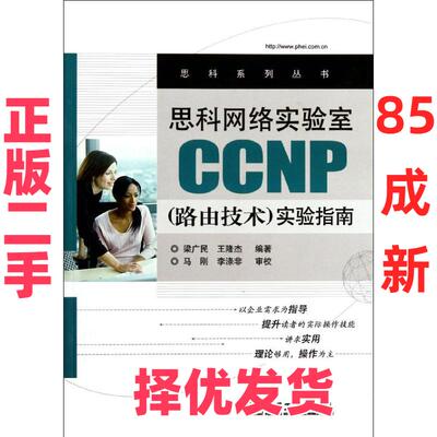 【正版二手】 思科网络实验室CCNP（路由技术）实验指南 梁广民 电子工业出版社 9787121160714
