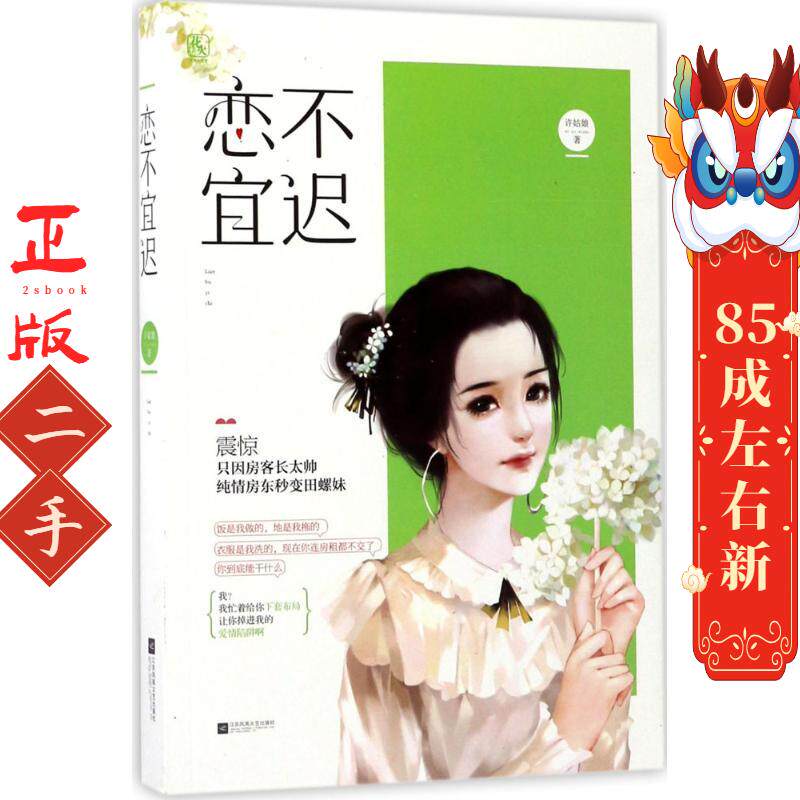 恋不宜迟 许姑娘 江苏凤凰文艺出版社