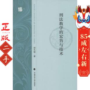 刑法教学的宏旨与技术 胡先锋 中国政法大学出版社