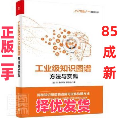 【正版二手】   工业级知识图谱(方法与实践)/集团技术丛书张伟陈华钧张亦弛电子工业出版社9787121417474 人工智能本科及以上  张